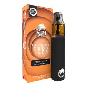 KOI - 2000mg Full Spectrum CBD Vape - Papaya Twist