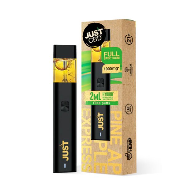 Just CBD - 1000mg CBD Disposable CBD Vape - Pineapple Express